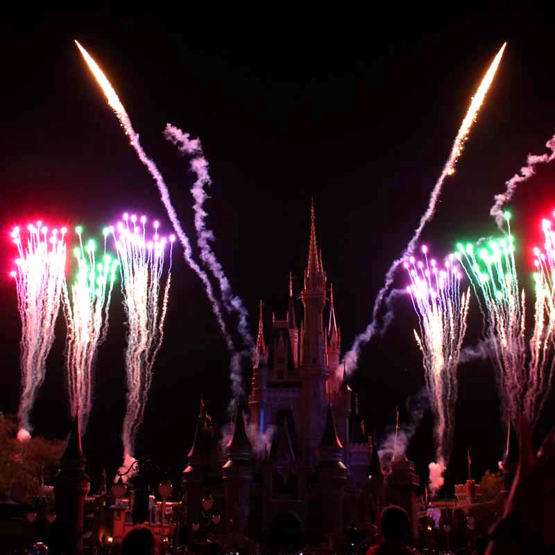 Wishes Firework Show - A Spectacular Disney Dream Moment