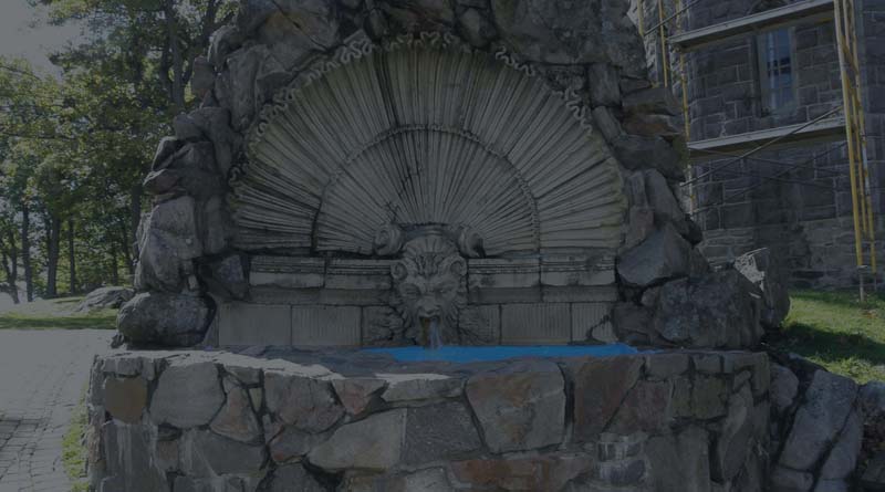 The Shell Fountain of the Boldt Castle